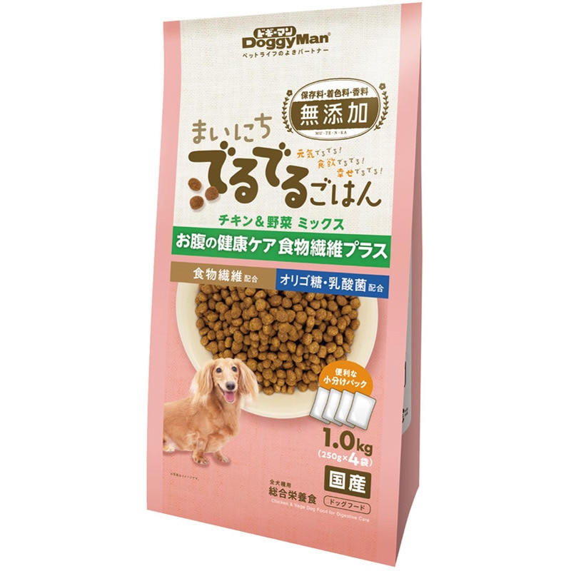 ドギーマンハヤシ でるでるごはん お腹ケア 犬 1kg