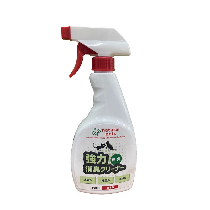 シプレール ナチュラルペッツ 強力消臭クリーナー 無香料 500ml