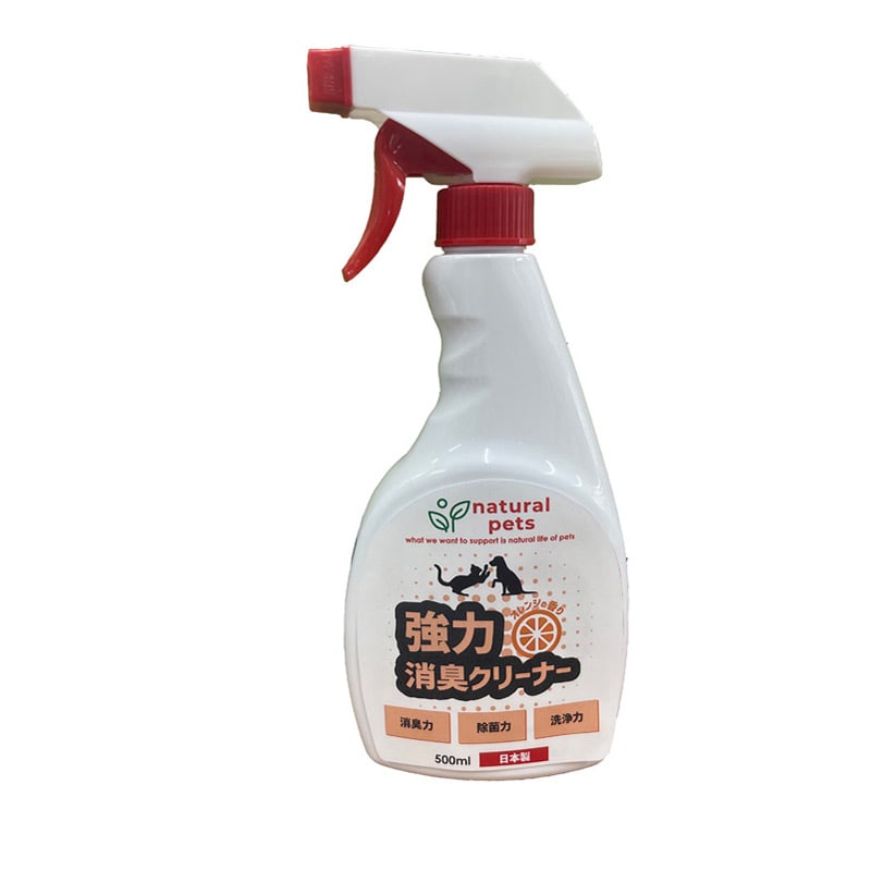 シプレール ナチュラルペッツ 強力消臭クリーナー オレンジ 500ml