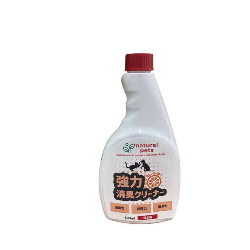 シプレール ナチュラルペッツ 強力消臭クリーナー オレンジ詰替 500ml
