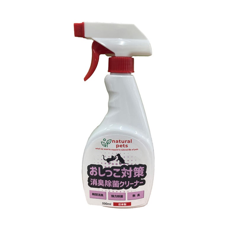 シプレール ナチュラルペッツ おしっこ消臭除菌クリーナー 500ml