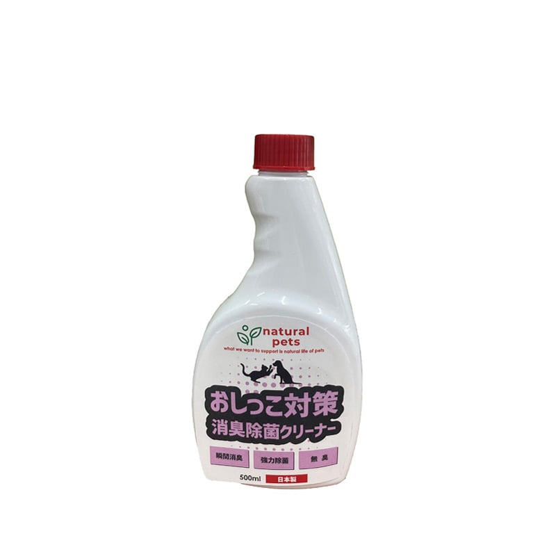 シプレール ナチュラルペッツ おしっこ消臭除菌クリーナー 詰替 500ml