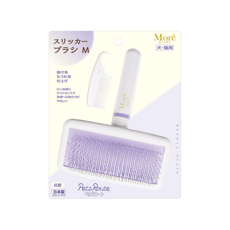 ペッツルート モア スリッカーブラシ M