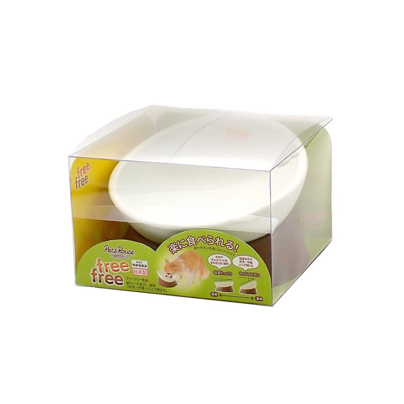 ペッツルート フリーフリー食器 モカ