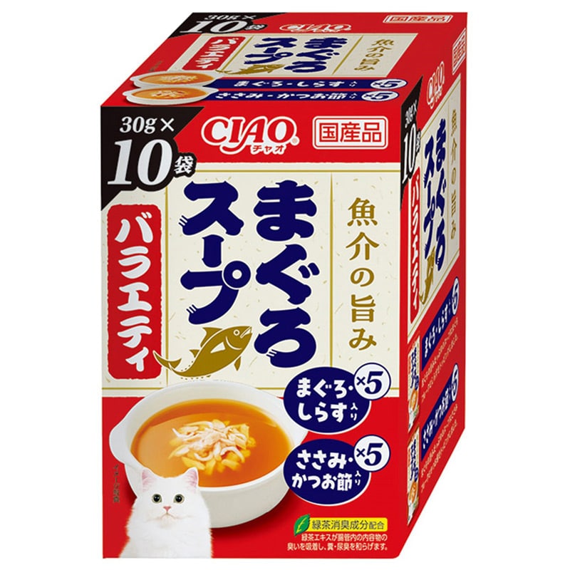 いなば CIAO まぐろ スープバラエティ 10袋
