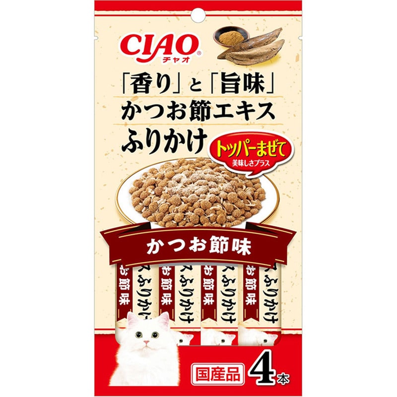 いなば CIAO かつお節エキスふりかけ かつお節味 4本