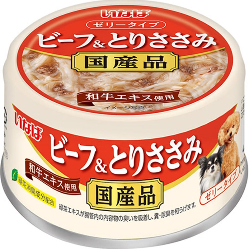 いなば ビーフ&とりささみ ビーフ&とりささみ 85g