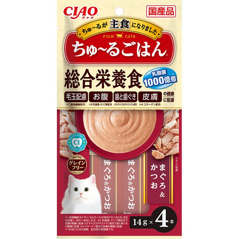 いなば CIAO ちゅ〜るごはん まぐろ&かつお