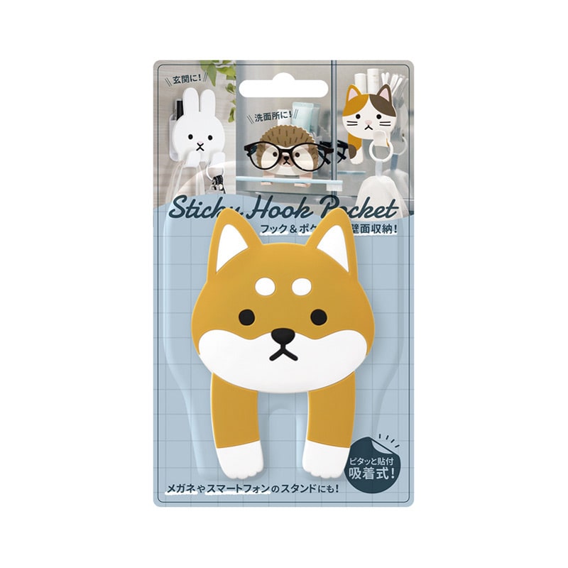 スティッキー フックポケット 03しばいぬ