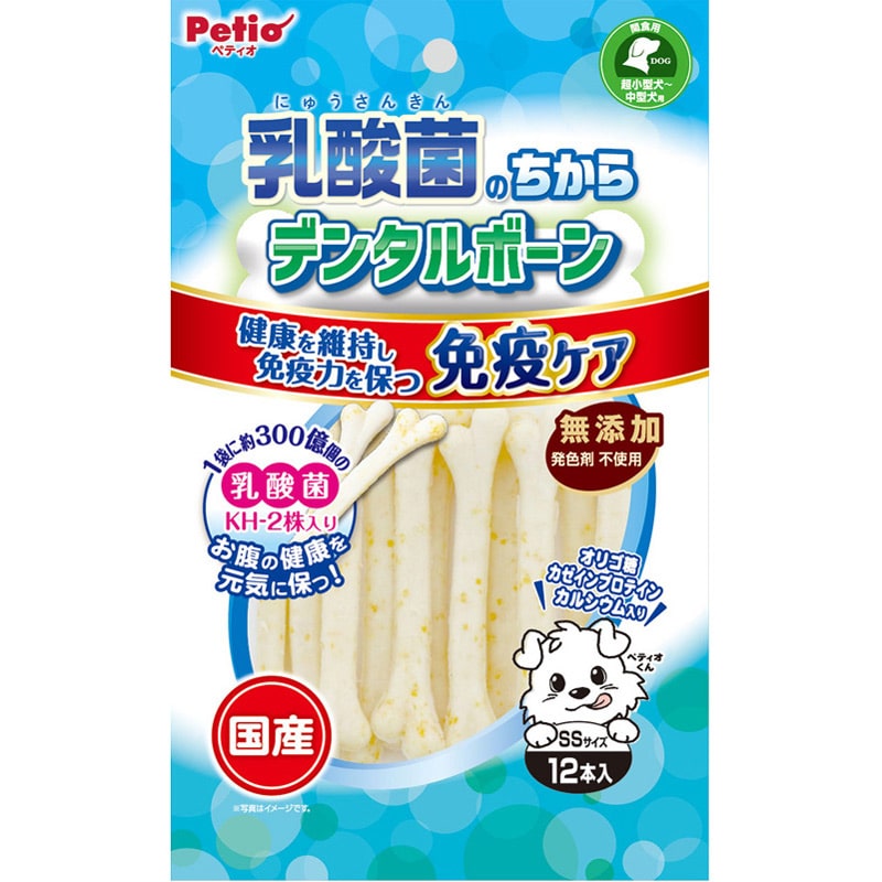 ペティオ 乳酸菌のちからデンタルボーンSS12本