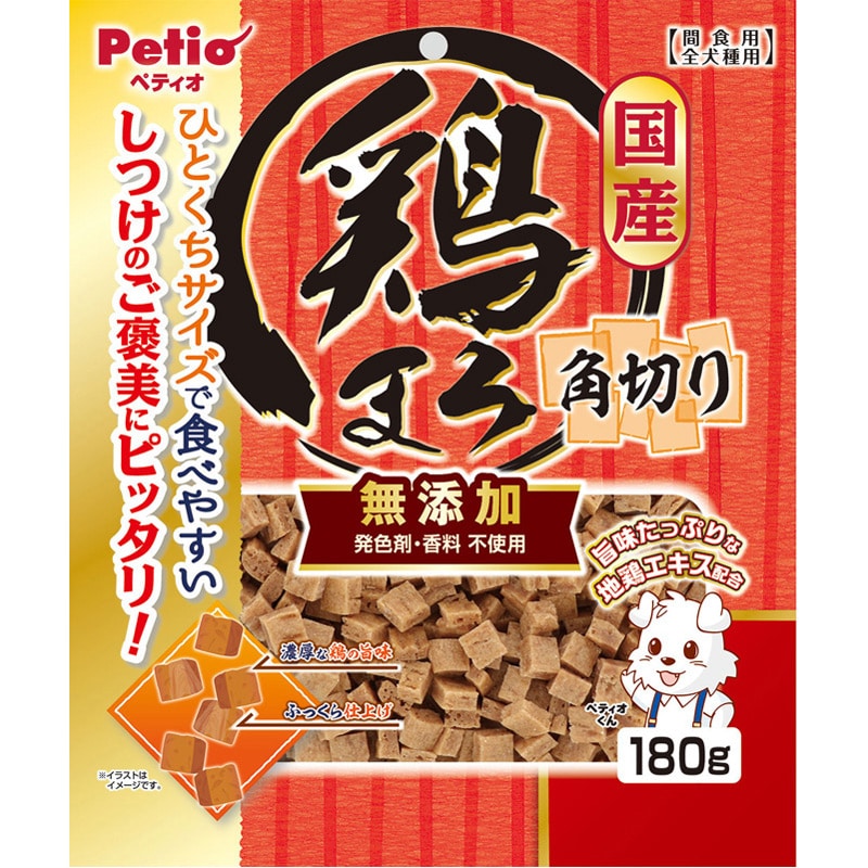 ペティオ 鶏まろ 無添加角切り 180g