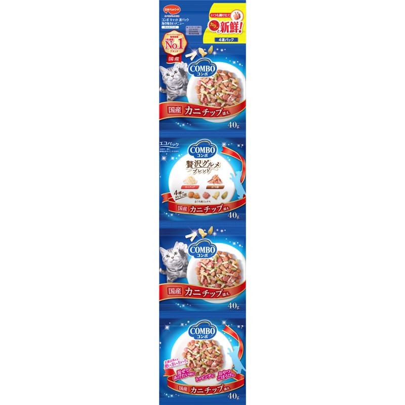 �R���{ �L���b�g �A�p�b�N �C�̖��킢���j���[ �J�j�`�b�v�Y�� 160g(40g×4��)