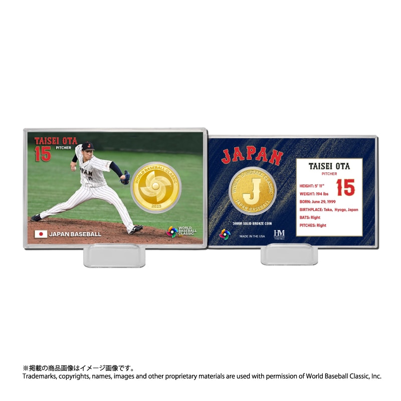 数量限定 日本郵便 2023 WBC 大谷翔平 侍ジャパン コインカード - 野球