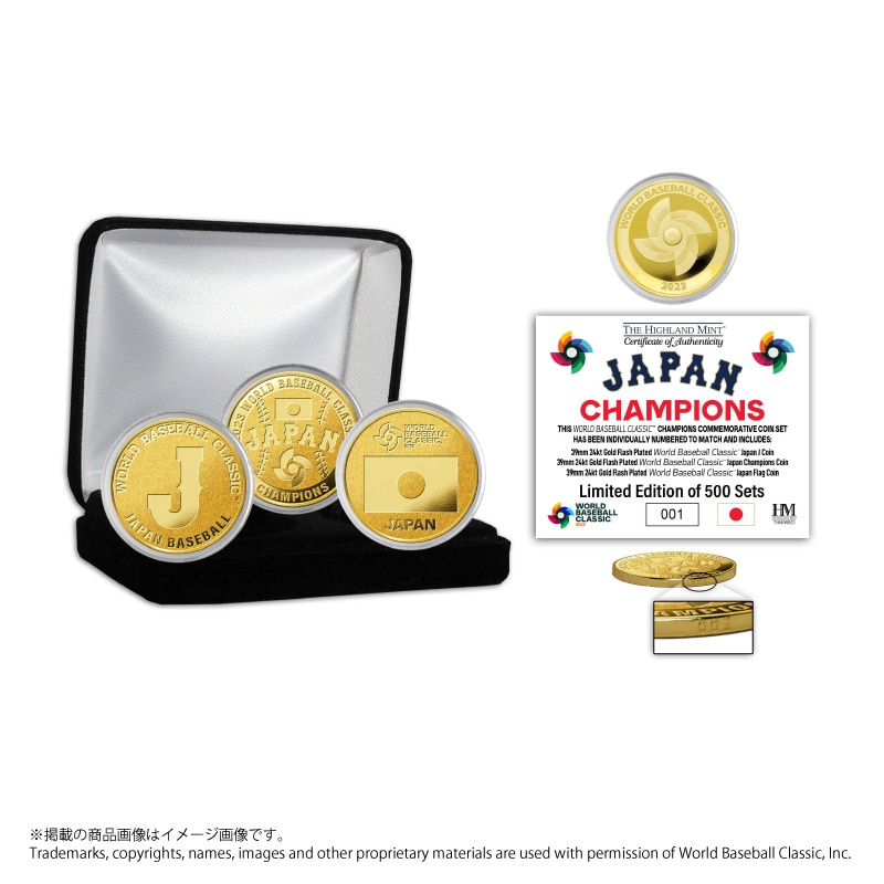 大谷翔平選手 2023WBC gold color coin