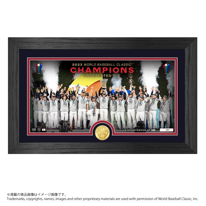 【新品】2023 WBC 大谷 翔平選手プレミアムフォトミント（決勝）優勝よろしくお願い致します