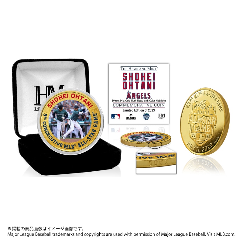 大谷翔平 2023 MLBオールスターゲーム出場記念ゴールドコイン｜郵便局