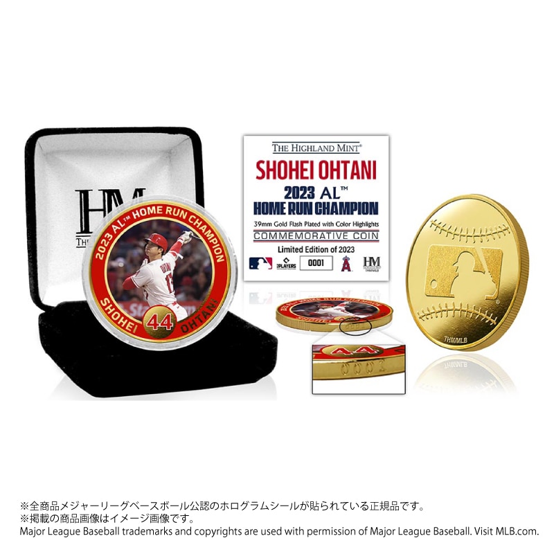 大谷翔平選手 MVP受賞ゴールドコイン 2023 シリアルナンバー入り 新品 ...