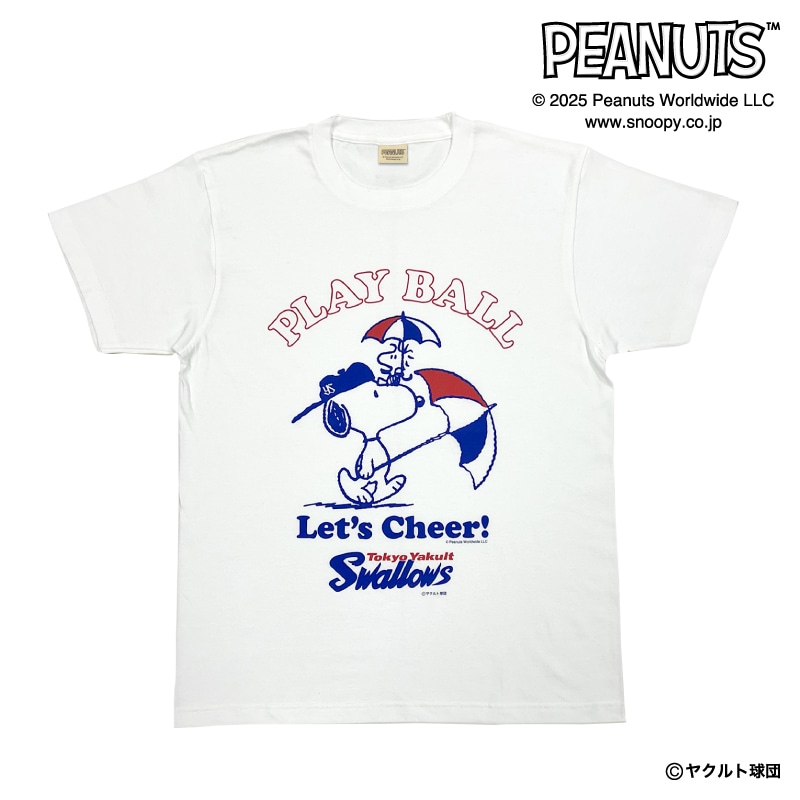 25SNOOPY SWALLOWS Tシャツ(ホワイト) Lサイズ