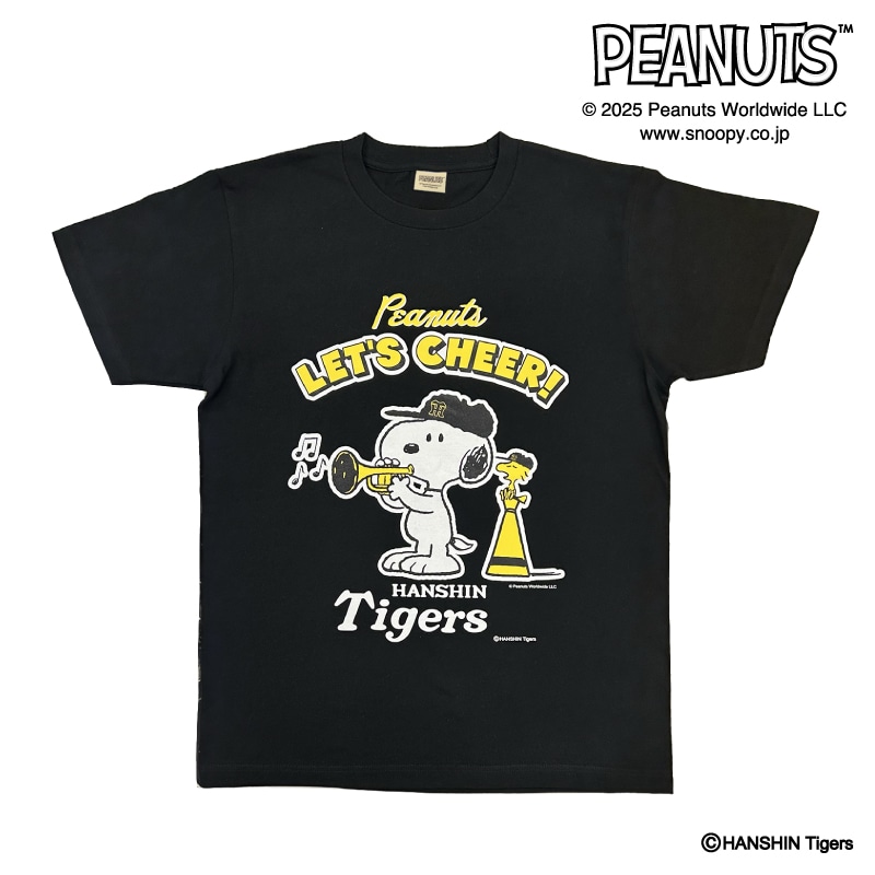 25SNOOPY TIGERS Tシャツ(ブラック) Sサイズ