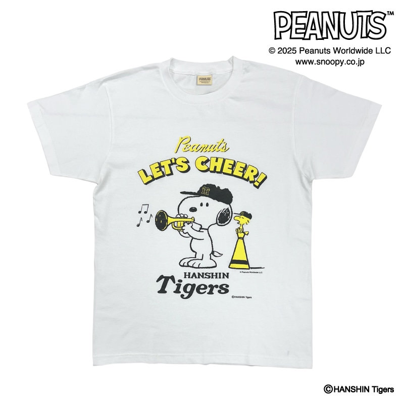 25SNOOPY TIGERS Tシャツ(ホワイト) Lサイズ