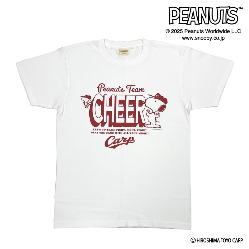 25SNOOPY CARP Tシャツ(ホワイト) Lサイズ