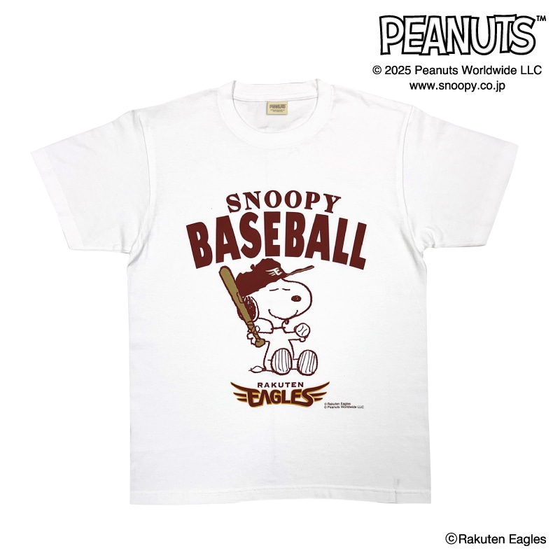 25SNOOPY EAGLES Tシャツ(ホワイト) Sサイズ