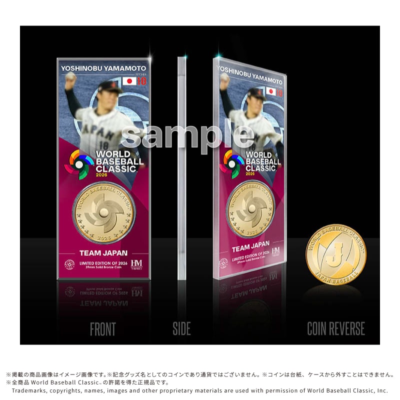 2026 World Baseball Classic �R�{�R�L�A�N�����v���[�g�i�R�C���t�j