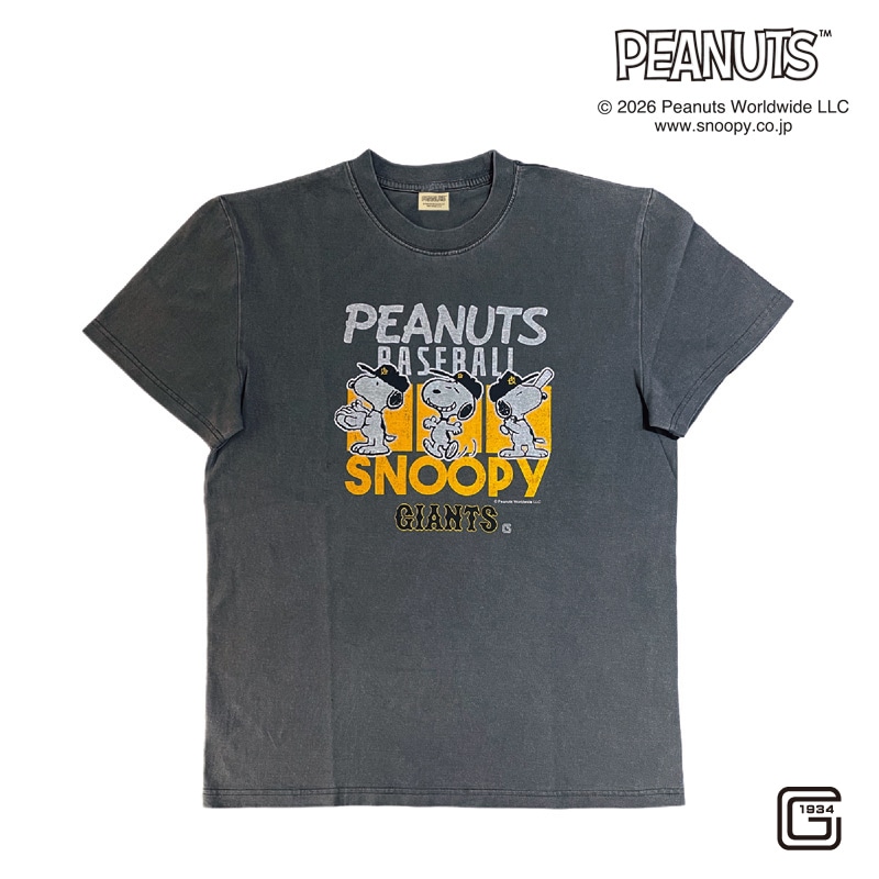 26SNOOPY GIANTS �O�����W��T�V���c S�`XL