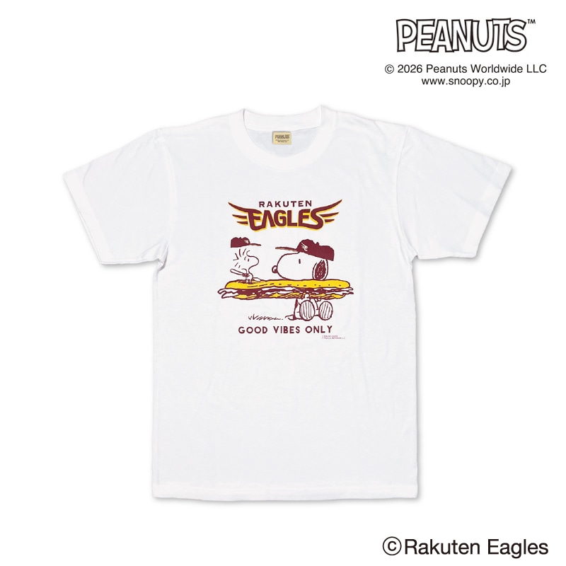 26SNOOPY EAGLES T�V���c(�z���C�g) S�`XL