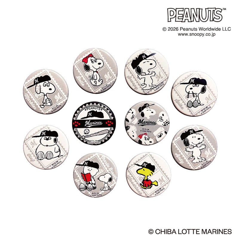26SNOOPY MARINES �V�[�N���b�g�ʃo�b�W