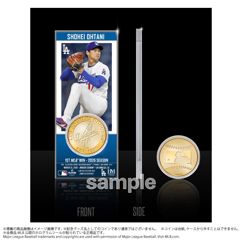 MLB �h�W���[�X ��J�ĕ� 2026������ �������L�O �A�N�����v���[�g�i�R�C���t�j