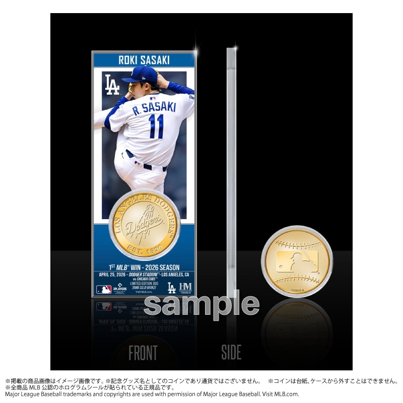 MLB �h�W���[�X ���X�ؘN�� 2026������ �������L�O �A�N�����v���[�g�i�R�C���t�j