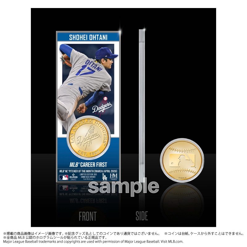 MLB �h�W���[�X ��J�ĕ� 2026 NL 3�E4�����蕔�� �ŗD�G�I��܎�܋L�O �A�N�����v���[�g�i�R�C���t�j