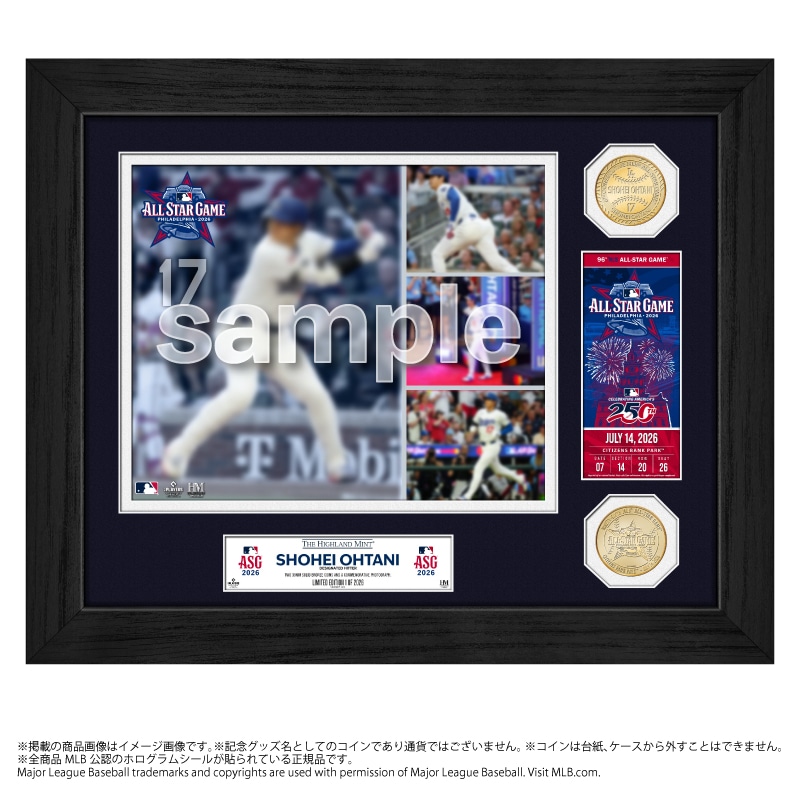 【限定】ドジャース 大谷翔平 選手 移籍記念 ダブルフォトミント シリアル ドジャース 大谷翔平 2026 MLB オールスターゲーム出場記念 ダブル