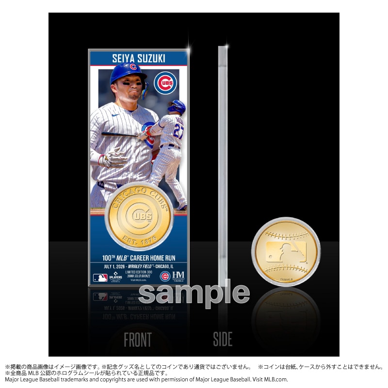 MLB �J�u�X ��ؐ��� MLB�ʎZ100�{�ۑŒB���L�O �A�N�����v���[�g�i�R�C���t�j