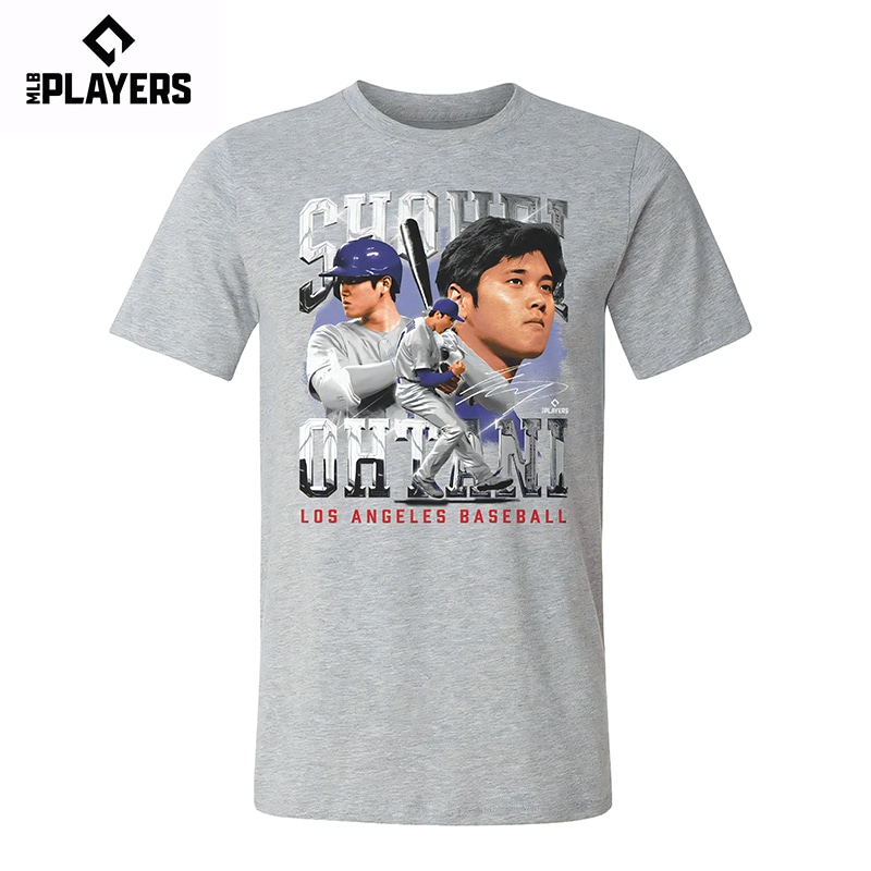 MLB選手会公式ライセンス商品 大谷翔平Ｔシャツ（Ｓ・グレー）(S グレー)｜郵便局のネットショップ