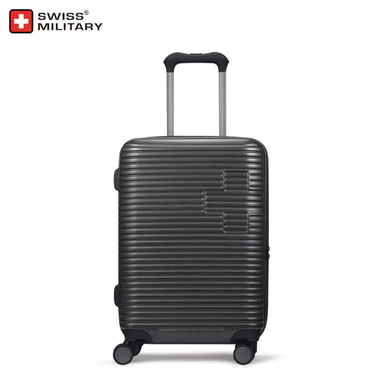 SWISS MILITARY モティバン スーツケース 55CM・カーボングレー
