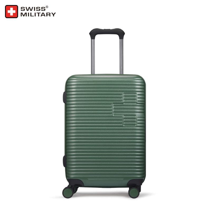 SWISS MILITARY モティバン スーツケース 55CM・グリーン