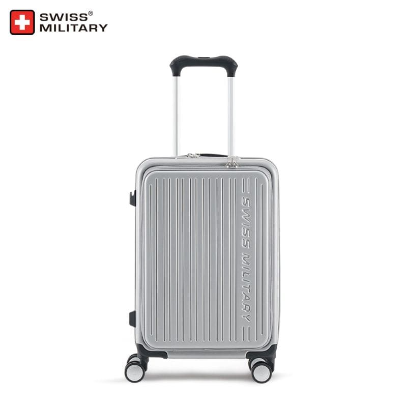 SWISS MILITARY�@�A�x���`�����@�X�[�c�P�[�X�@55CM�E�V���o�[