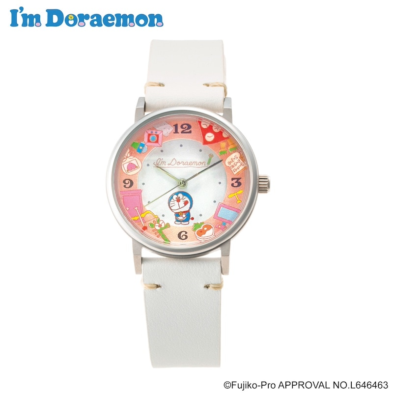「I’m Doraemon」 GRANDEUR ドラえもんひみつ道具モデル (GSW005D5) ホワイト