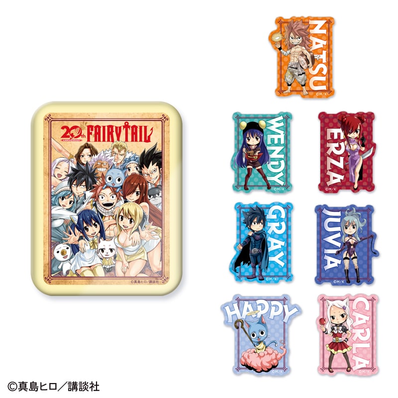 �uFAIRY TAIL�v20���N�L�O �ʃP�[�X&�X�e�b�J�[�Z�b�g�i�t�F�A���[�e�C��1�j