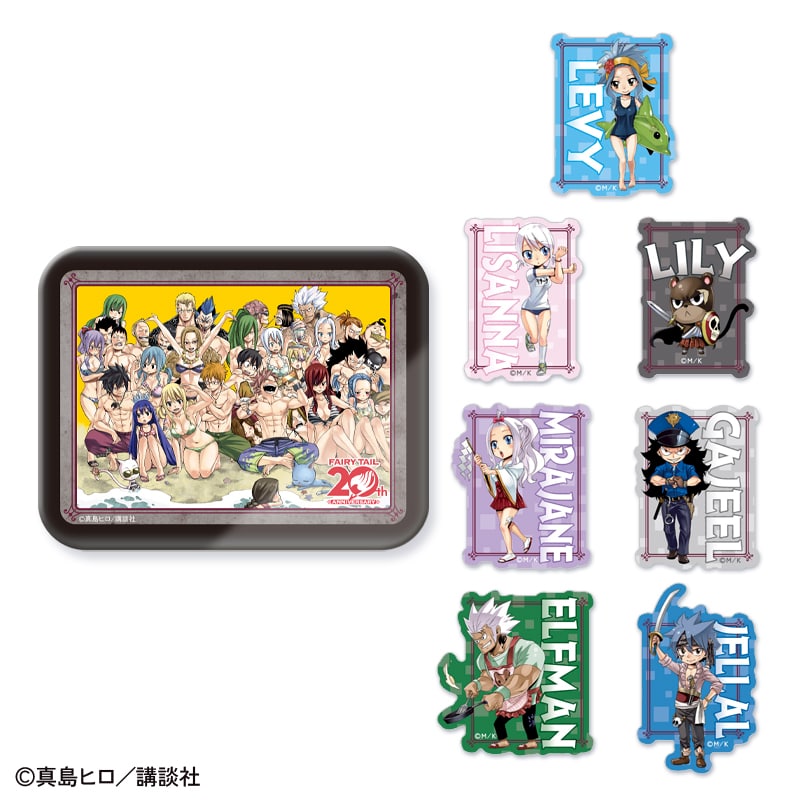 �uFAIRY TAIL�v20���N�L�O �ʃP�[�X&�X�e�b�J�[�Z�b�g�i�t�F�A���[�e�C��3�j
