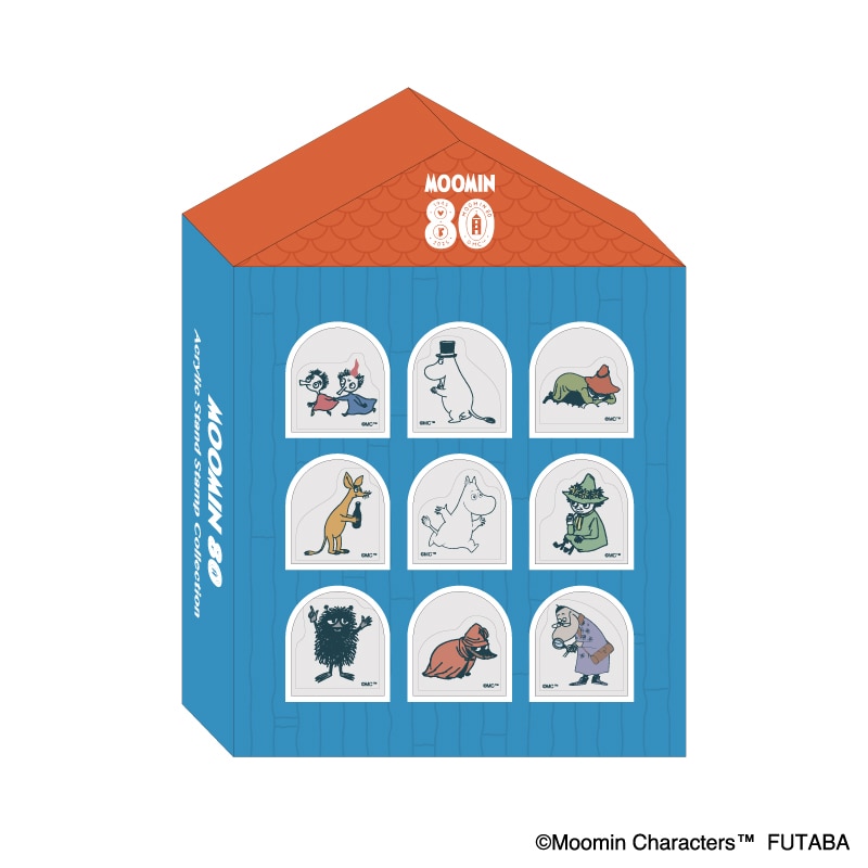 スタンプ＋アクスタ２点 ムーミン80周年アクスタスタンプ コレクションBOX2｜郵便局の