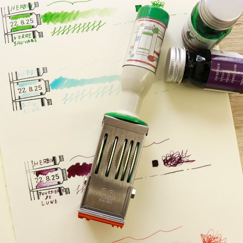 INK BIYORI日付印 絵の具 M