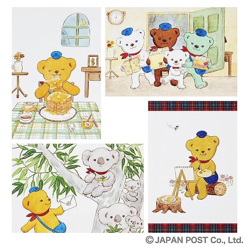 �ۂ����܂̃|�X�g�J�[�h�Z�b�g�i�G�{�j