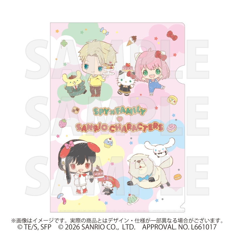 SPY×FAMILY�E�T�����I�L�����N�^�[�Y�@�N���A�t�@�C���@�L�[�r�W���A��