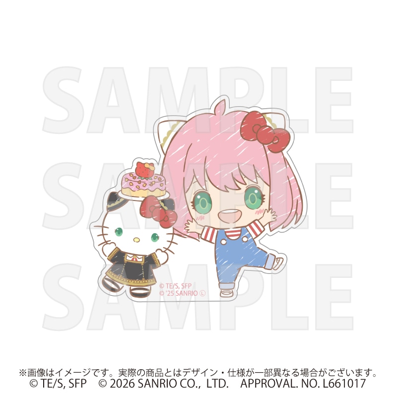 SPY×FAMILY�E�T�����I�L�����N�^�[�Y�@�_�C�J�b�g�X�e�b�J�[�@�A�[�j���E�t�H�[�W���[���n���[�L�e�B�@A