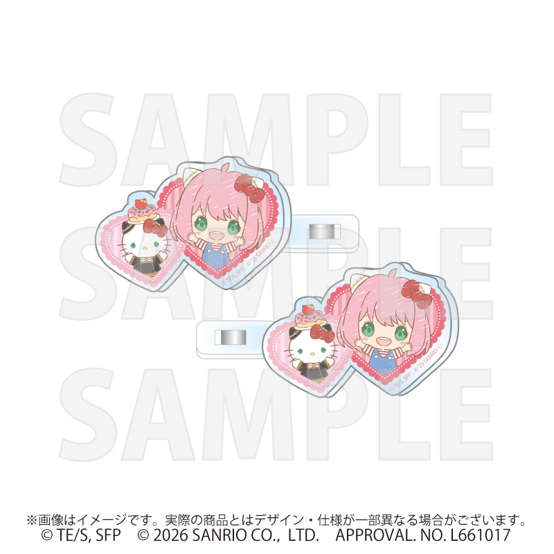 SPY×FAMILY�E�T�����I�L�����N�^�[�Y�@�}���`�N���b�v�Q�Z�b�g�@�A�[�j���E�t�H�[�W���[���n���[�L�e�B