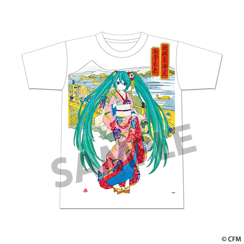 Ukiyo-e Art �̕P���C�� �t���O���t�B�b�NT�V���c�iM�`XXL�j�y�T�C�Y��I���z