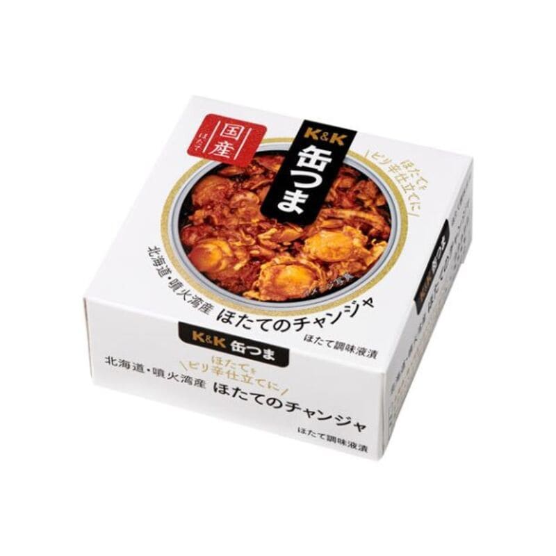 缶つま「北海道・噴火湾産ほたてのチャンジャ」45g×12缶